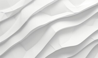 Obraz premium Elegant White Abstract Wave Background Design