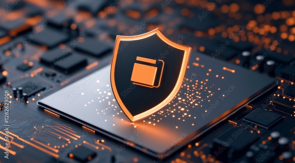 Poster data security digital shield file protection on cpu