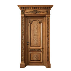 Obraz premium classic paneled wood