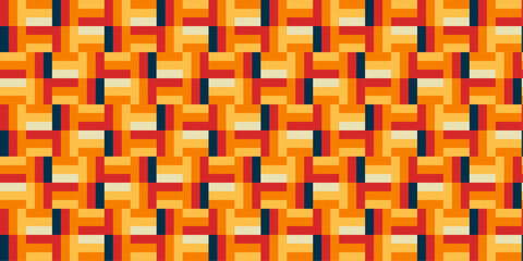 Interlocking Patterns in a Digital Tapestry