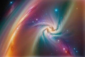 Fototapeta premium A Mesmerizing Fusion of Two Stars