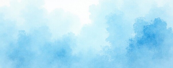 Soft, diffused light blue watercolor, gentle brushstrokes, smooth, pastel, abstract