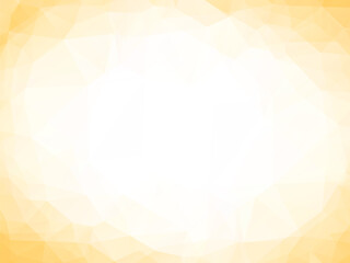 Obraz premium Abstract yellow geometric polygon design background