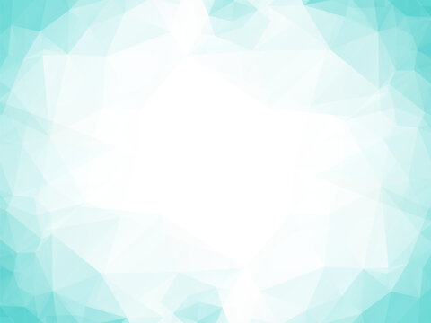 Abstract blue color geometric polygon design background