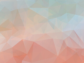 Colorful modern geometric polygon design background