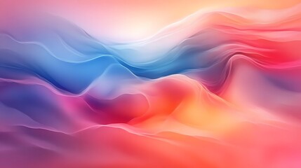 Obraz premium Abstract colorful waves, background design