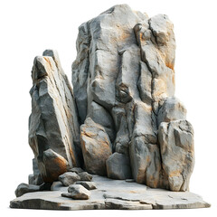 Textured Rocks And Stones With Vivid Colors In A Natural Setting.  Landscapes And Formations. 