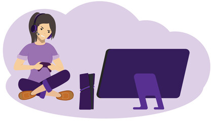 Video Games illustration 
