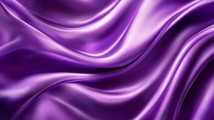 Obraz premium Luxurious Purple Silk Drapery: A Study in Smoothness and Elegance