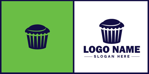 Gluten-Free Bakery icon Wheat-free bakery Gluten-conscious bakery Celiac-friendly bakery flat logo sign symbol editable vector