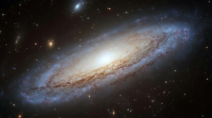 Fototapeta premium Messier 81: A Grand Spiral Galaxy in Ursa Major