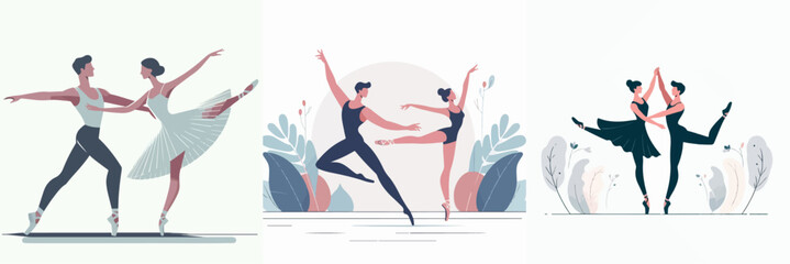 illustration of people dancing
