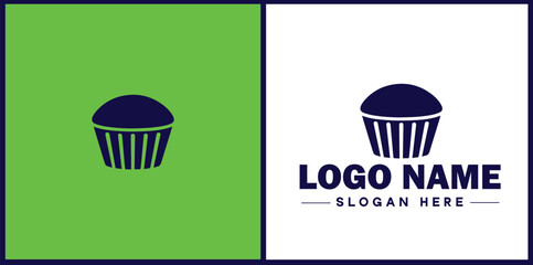 Gluten-Free Bakery icon Wheat-free bakery Gluten-conscious bakery Celiac-friendly bakery flat logo sign symbol editable vector