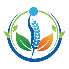Chiropractic Logo Design Vector for Wellness and Spinal Care Clinics