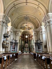 Inside a Romanian Orthodox Church