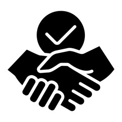 Obraz premium deal Solid icon
