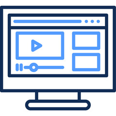 Web Video Icon