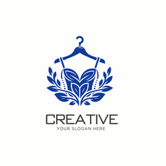 Elegant & Stylish: Women’s Clothing Vector logo design. Beauty and fashion logo design
