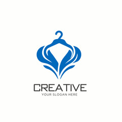 Unique Women's Fashion Brand Logo Design. Clothing Store Logo Design