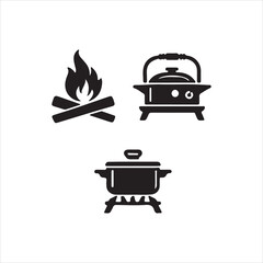 set of cooking pots and pans