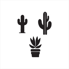 vector cactus icon