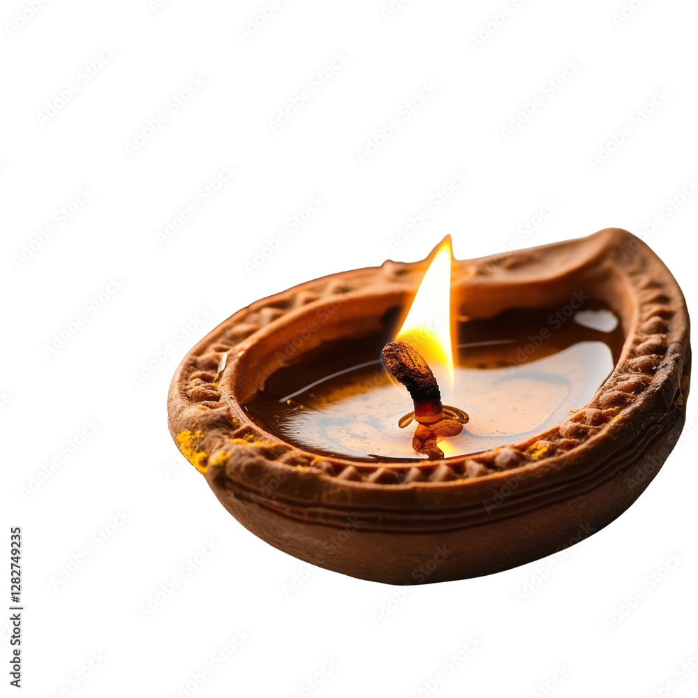 Poster lit candle with warm glow on a solid black background creating a serene and calming atmosphere on wh