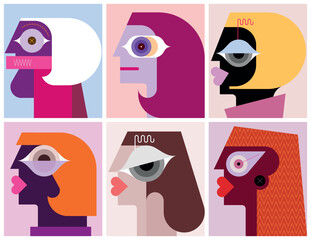 Six People Portraits