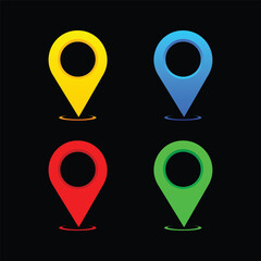  location vector icon design
