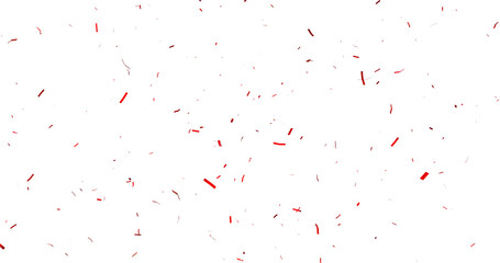 Colorful Confetti against a White Background Tranparent BG Confeti