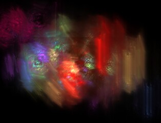Imaginatory fractal abstract background Image