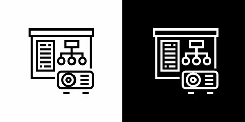 Education element icon. Educational equipment. Black icon. Silhouette