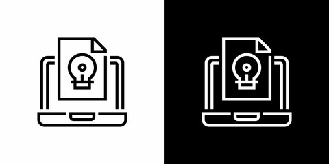 Education element icon. Educational equipment. Black icon. Silhouette