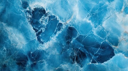 Obraz premium blue ocean Marble rock stone texture wallpaper background