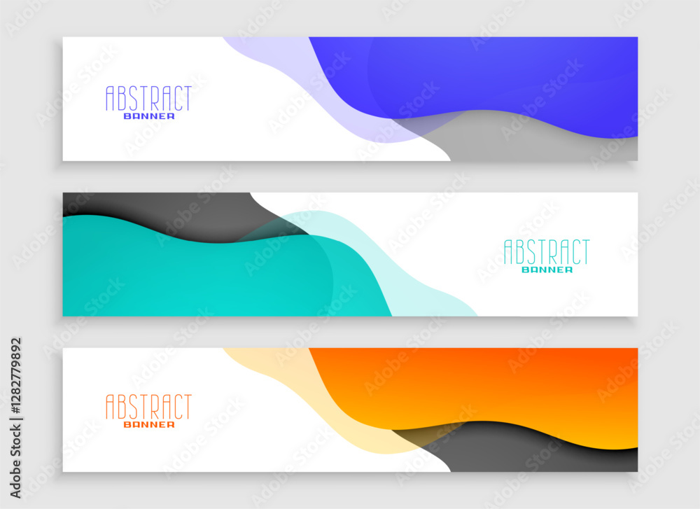 Canvas Prints fluid style corporate web slider template for website promotions