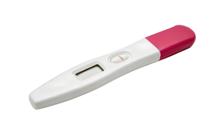 Pregnant Test. PNG. Generative Ai.