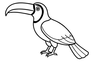 Stylized Toucan Vector