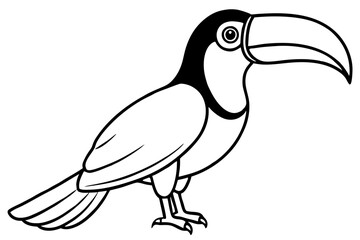 Stylized Toucan Vector
