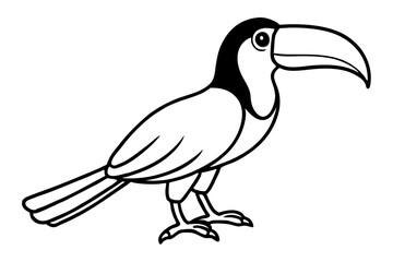 Stylized Toucan Vector