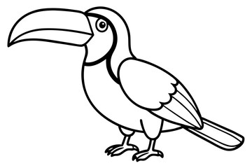 Stylized Toucan Vector