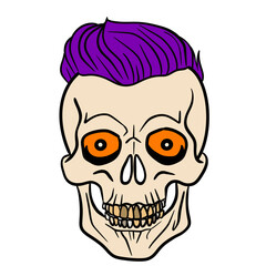 Halloween Punk Skull