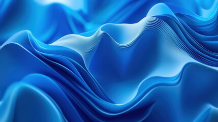 A captivating abstract backdrop of vibrant blue hues, perfect for your design, featuring geometric patterns that exude sophistication and professionalism. This versatile design is ideal for brochure,