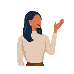 Southeast Asian Woman Speaking