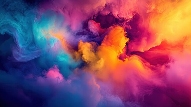 A vibrant backdrop adorned with an array of hues, a canvas ready to showcase your creative vision.