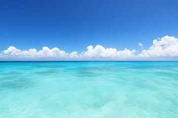 Fototapeta premium Tropical Ocean Horizon View