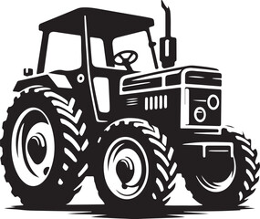 Isolated black tractor icon Vector, black tractor Silhouette,black tractor icon set, black tractor for logo,color black tractor Vector illustration, Vector Graphic, EPS 10 , clip art work