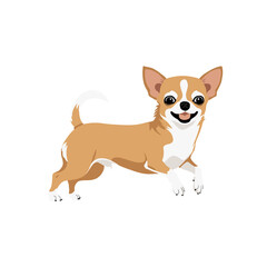 Cheerful Illustration Of A Chihuahua