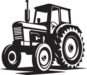 Isolated black tractor icon Vector, black tractor Silhouette,black tractor icon set, black tractor for logo,color black tractor Vector illustration, Vector Graphic, EPS 10 , clip art work