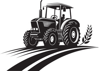 Isolated black tractor icon Vector, black tractor Silhouette,black tractor icon set, black tractor for logo,color black tractor Vector illustration, Vector Graphic, EPS 10 , clip art work