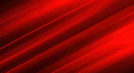 Fototapeta premium abstract red background, dynamic diagonal streaks, vibrant crimson, motion blur effect, dark shadows, high contrast, intense scarlet hues, digital art, minimalist composition, energy and movement, sle