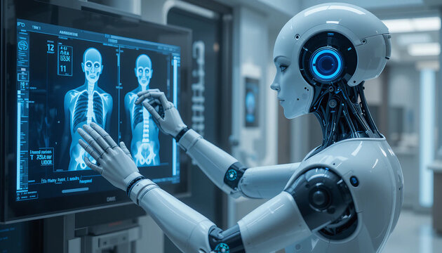 Next-Gen Humanoid Robot Revolutionizing Healthcare with AI Diagnostics
